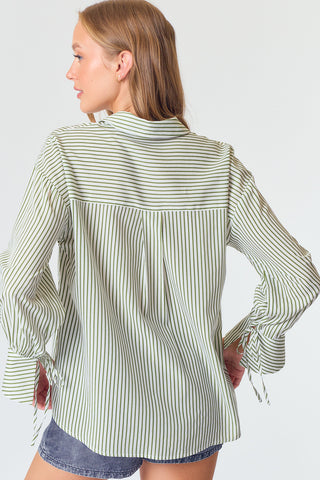 Alexa Tie Bell Sleeve Top