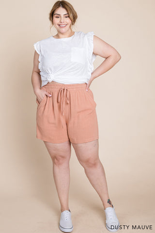 Casual Linen Shorts