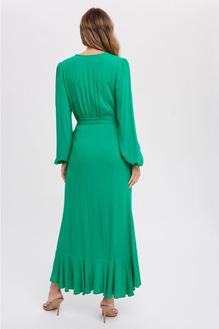 Adelina Maxi Wrap Dress