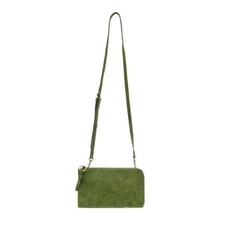 Karina Convertible Wristlet & Wallet - Faux Suede