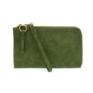 Karina Convertible Wristlet & Wallet - Faux Suede