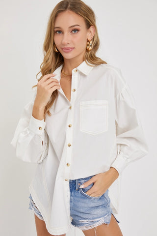 Magnolia Poplin Shirt