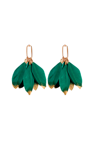 Tassel Feather Earring III