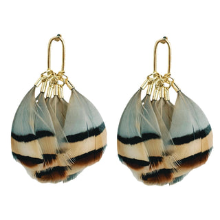 Tassel Feather Earring I