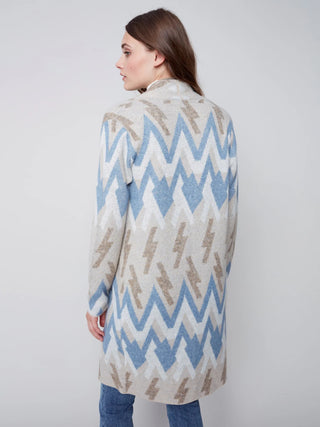 Jacquard Cardigan