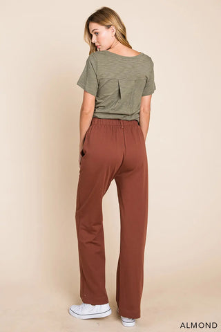 French Terry Casual Pants